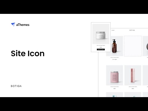 How to add a site icon in Botiga