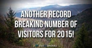 Another Record Breaking Number of Visitors for 2015