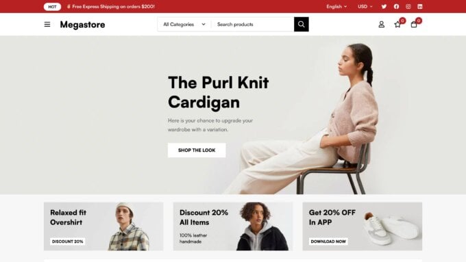 MinimogWP is one of the top Elementor WooCommerce themes.