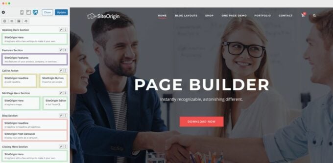 Page Puilder by SiteOrigin