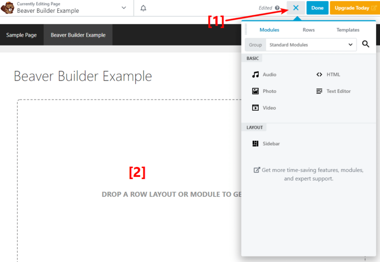 Beaver Builder example