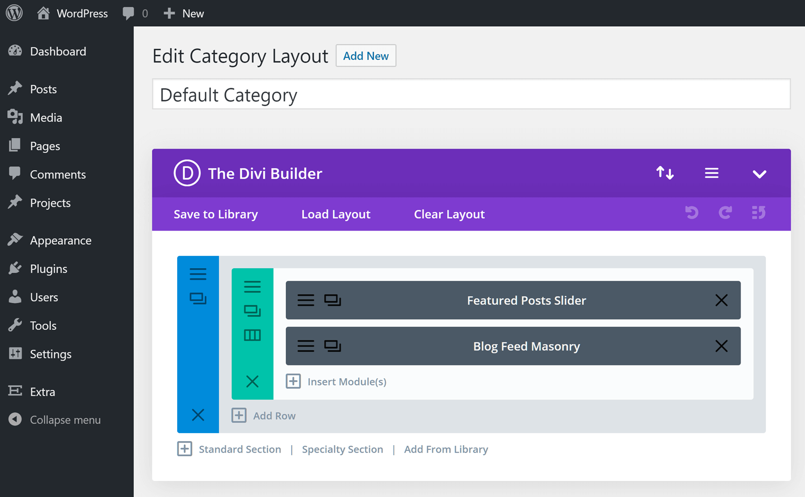 Extra Category Page Builder