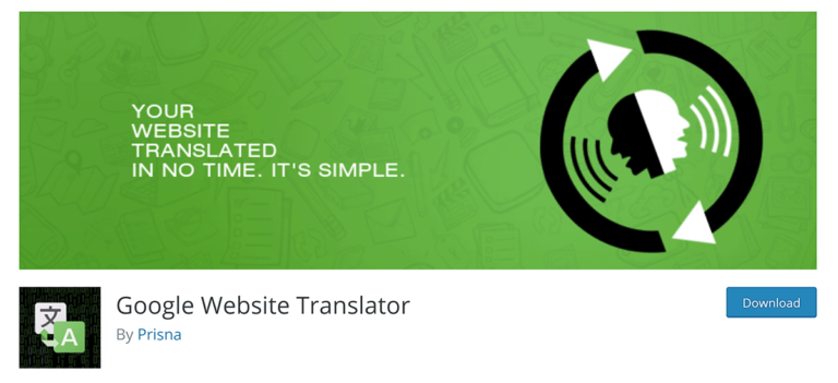 Google Website Translator