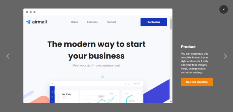 MailerLite landing pages